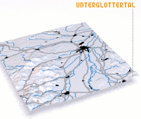 3d view of Unterglottertal