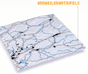 3d view of Annweiler am Trifels