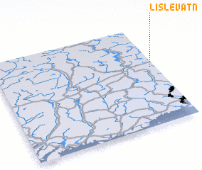 3d view of Lislevatn