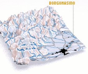 3d view of Borgomasino