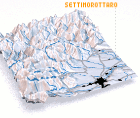 3d view of Settimo Rottaro