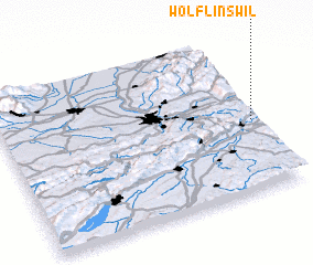 3d view of Wölflinswil