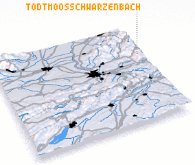 3d view of Todtmoos-Schwarzenbach