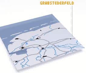 3d view of Grabstederfeld