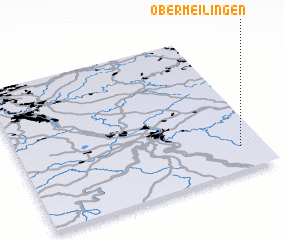 3d view of Obermeilingen