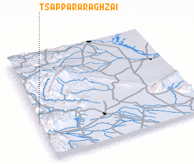 3d view of Tsappara Raghzai