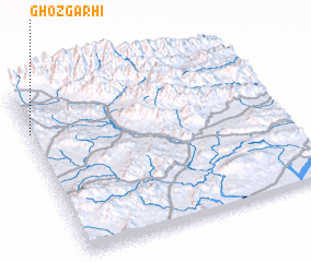 3d view of Ghoz Garhi