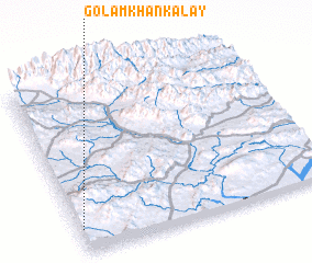 3d view of Golāmkhān Kalay
