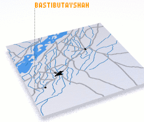 3d view of Basti Butay Shah