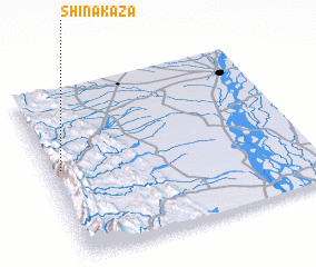 3d view of Shīna Kāza