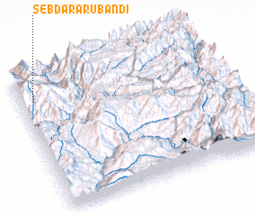 3d view of Sebdara-Rubandi