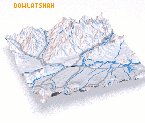 3d view of Dowlat Shāh