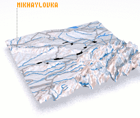 3d view of Mikhaylovka
