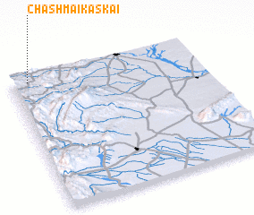 3d view of Chashmai Kaskai