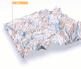 3d view of Mashhad