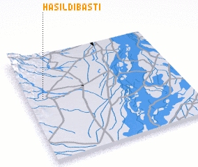 3d view of Hāsil di Basti