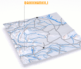 3d view of Baik Khān Kili