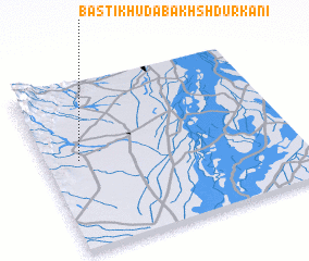 3d view of Basti Khuda Bakhsh Durkāni