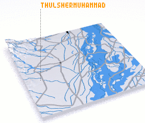 3d view of Thul Sher Muhammad
