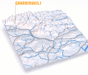 3d view of Gharbina Kili