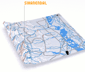 3d view of Sihanen Dal