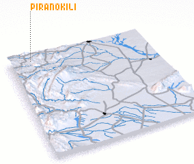 3d view of Pīrāno Kili