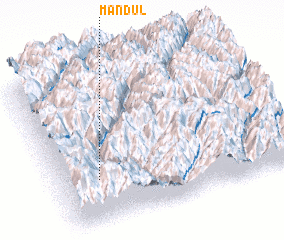 3d view of Mandūl