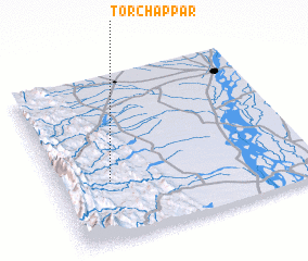 3d view of Tor Chappar