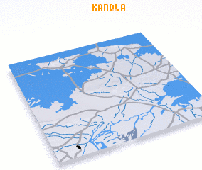 3d view of Kāndla