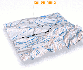 3d view of Gavrilovka