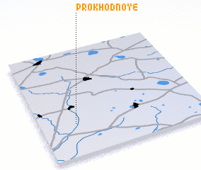 3d view of Prokhodnoye