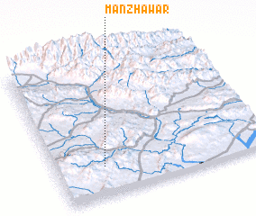 3d view of Man Zhāwar