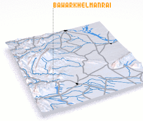 3d view of Bāwar Khel Mānrai