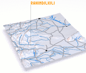 3d view of Rahimdil Kili