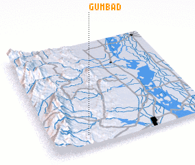 3d view of Gumbad