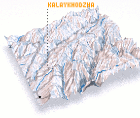 3d view of Kalay-Khodzha