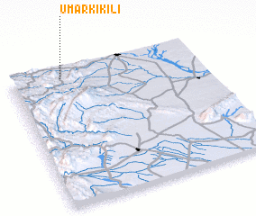 3d view of Umarki Kili