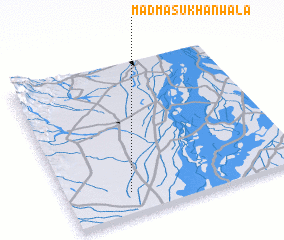 3d view of Mad Masu Khānwāla