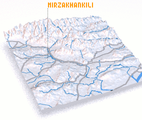 3d view of Mīrza Khān Kili