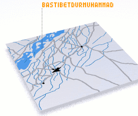 3d view of Basti Bet Dur Muhammad