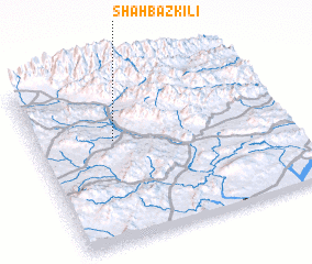 3d view of Shāhbāz Kili