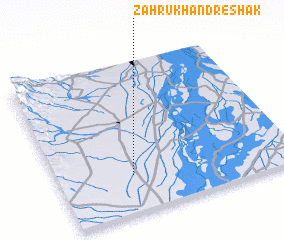3d view of Zāhru Khān Dreshak