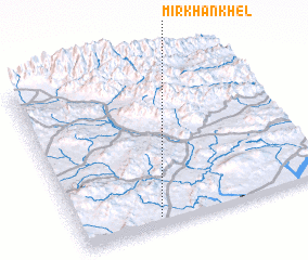 3d view of Mīr Khān Khel