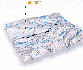 3d view of Kalinino