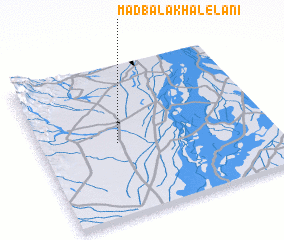 3d view of Mad Bāla Khalelāni