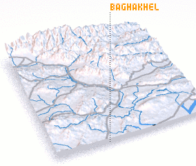 3d view of Bagha Khel