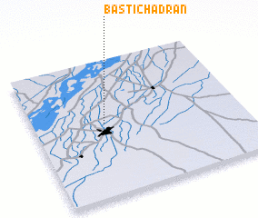 3d view of Basti Chadrān