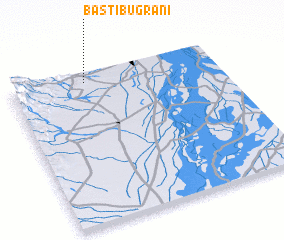 3d view of Basti Bugrāni