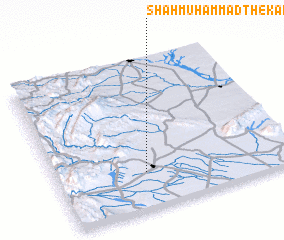 3d view of Shāh Muhammad Thekadār