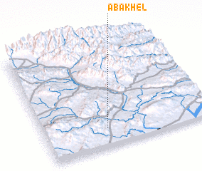 3d view of Āba Khel